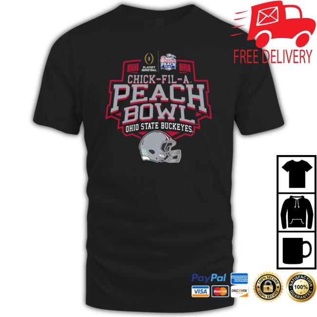 2022 Playoff Semifinal Chick-Fil-A Peach Bowl Ohio State Buckeyes Sweatshirts