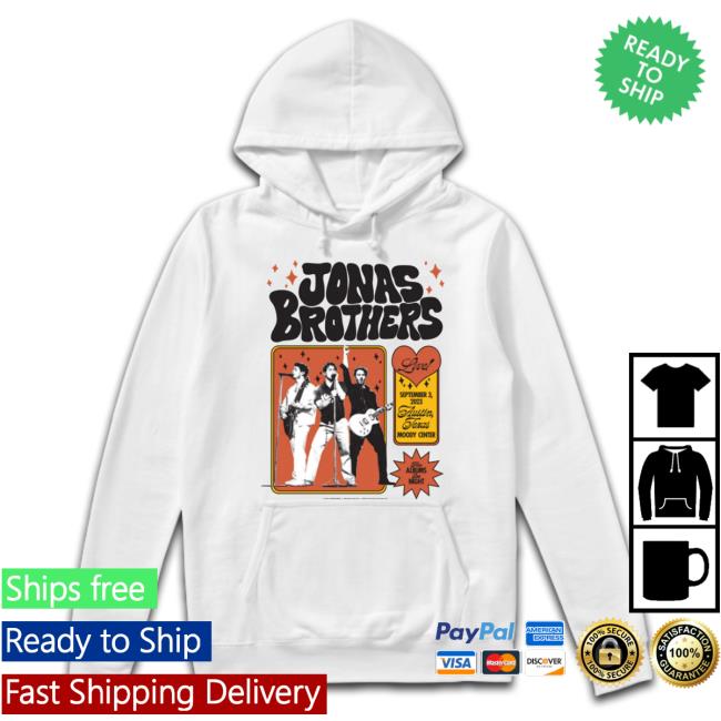 Jonas Brothers Austin Texas 09 03 2023 Tour Long Sleeve