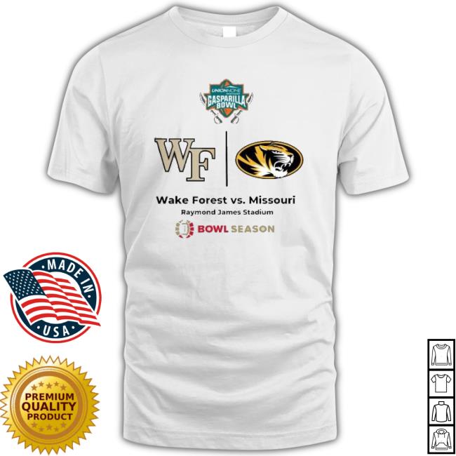 Gasparilla Bowl Wake Forest Vs Missouri Raymond James Stadium Bowl Season Hoodie