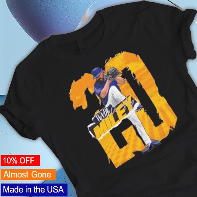 Wade Miley Milwaukee Brewers Baseball Number 20 Shirts