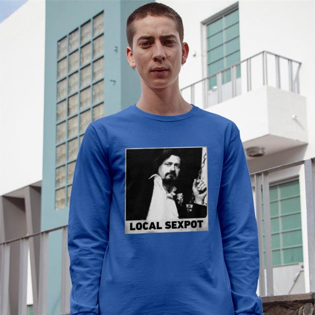 Official WKUK Store Black Trevor Moore Local Sexpot Shirt
