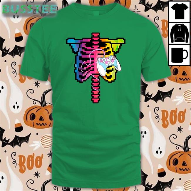 Feng Min's Glowing Rib Cage Tee