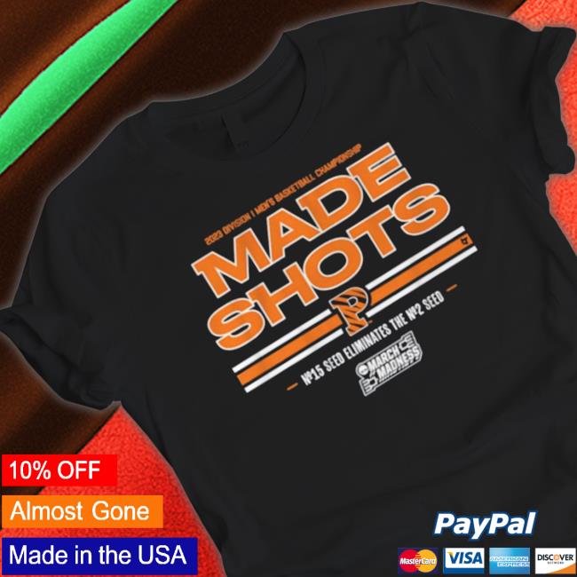 Princeton Basketball Made Shots 2023 Division Men’S Basketball Championship Shirt