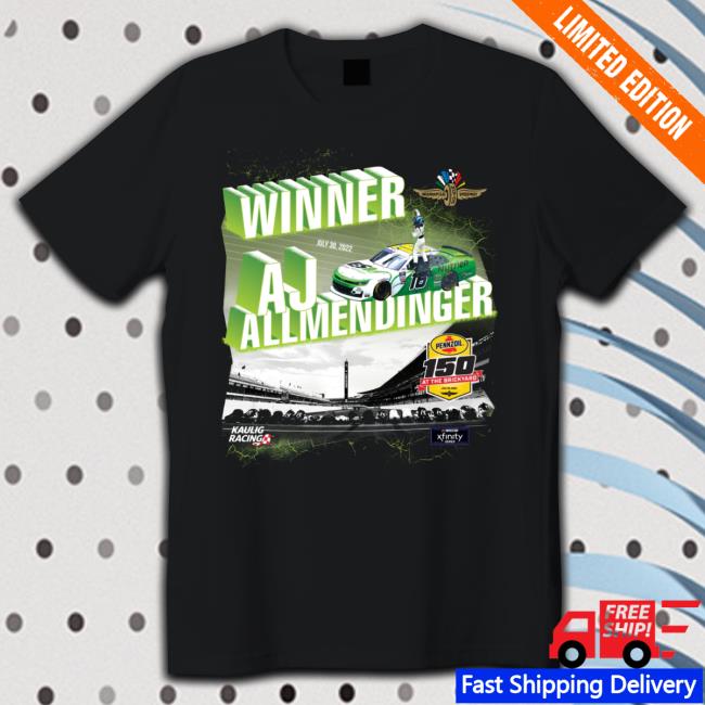 Aj Allmendinger Indy Winner 150 At The Brickyard Shirt