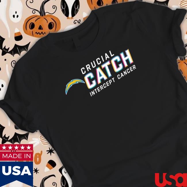 Los Angeles Chargers Crucial Catch Intercept Cancer 2023 Sweater