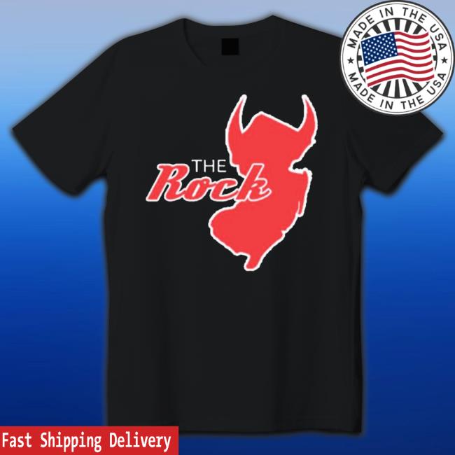New Jersey Devils The Rock shirt