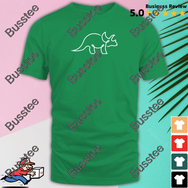 Orange Triceratops Orange T-Shirt