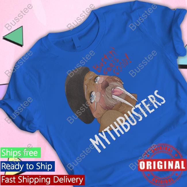 Real Busted Merch Allen Pan Mythbusters Walrus Sweatshirt