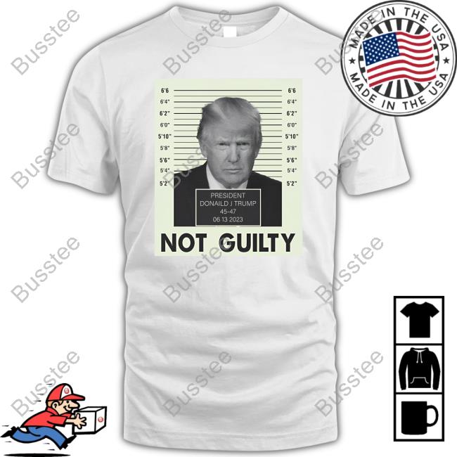The Trump Train President Trump Not Guilty 45 47 06 13 2023 Hoodie Sweatshirt