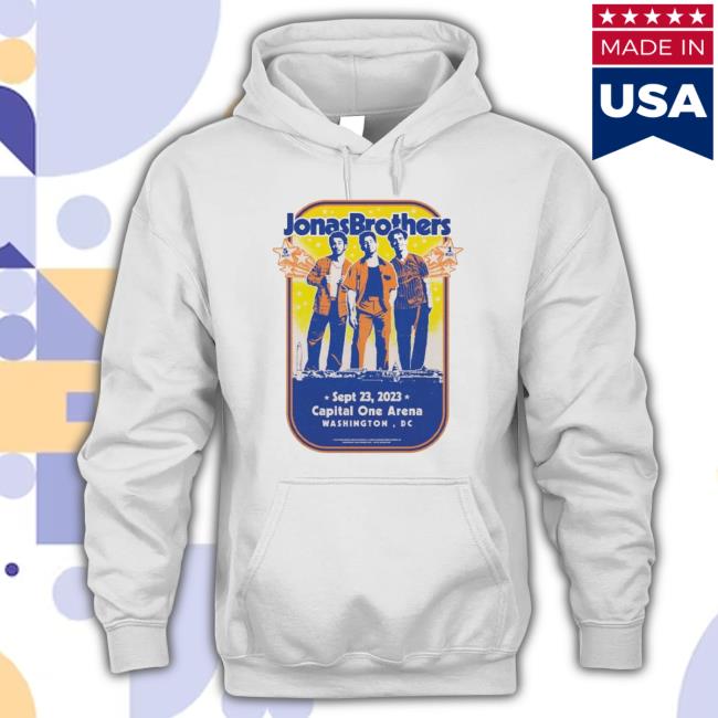 Official Jonas Brothers Merch The Tour Washington Dc Long Sleeve Tee Jonas Brothers Washington Dc Shirts