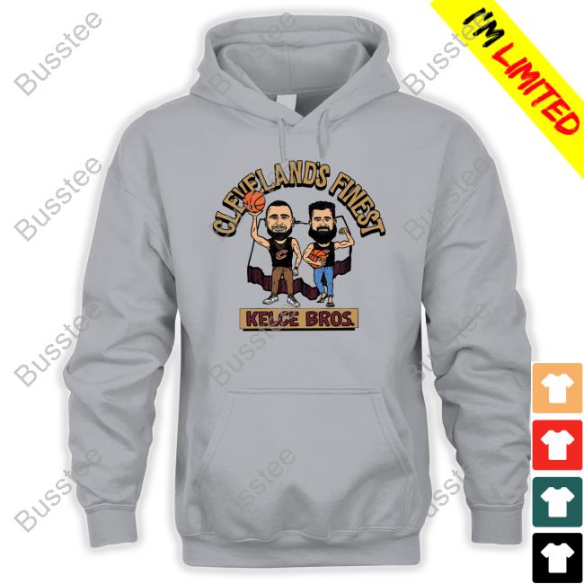 Homage X Center Court Store Cleveland's Finest Kelce Bros Sweatshirt