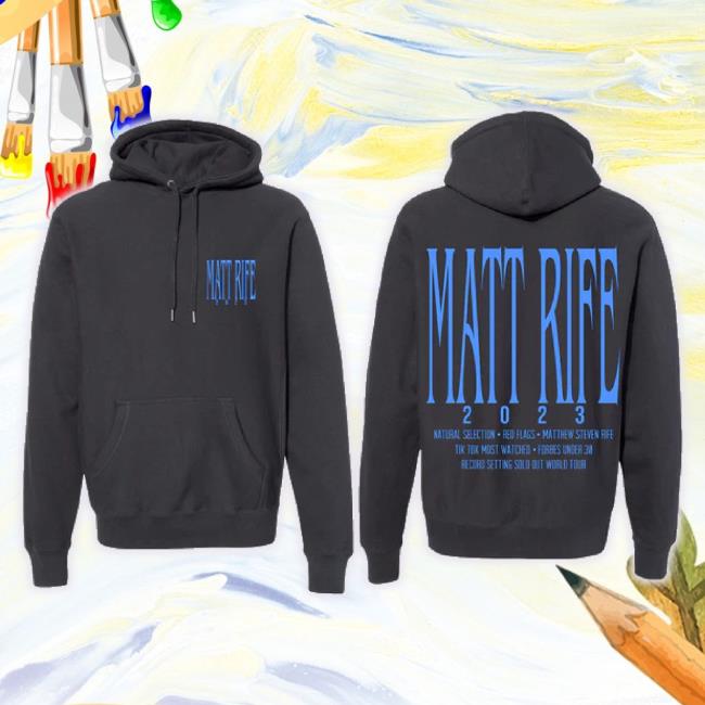 Official Omgvip Merch Store Matt Rife 2023 Accolades Unisex Sweatshirt Omgvip Shop