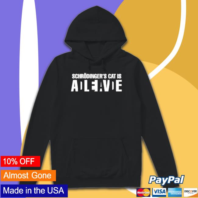Nonbinary Schrödinger’S Cat Is Adleiavde Shirt Nonbinary Schrödinger’S Cat Is Adleiavde Shirt