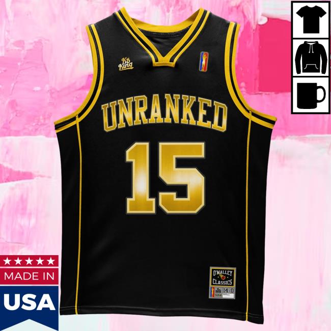 Official The Suga Merch Shop Limited Edition Unranked Champ Basketball Jersey Tank Shirt Ko King O'malley Classics 14-0 Sugashop Store