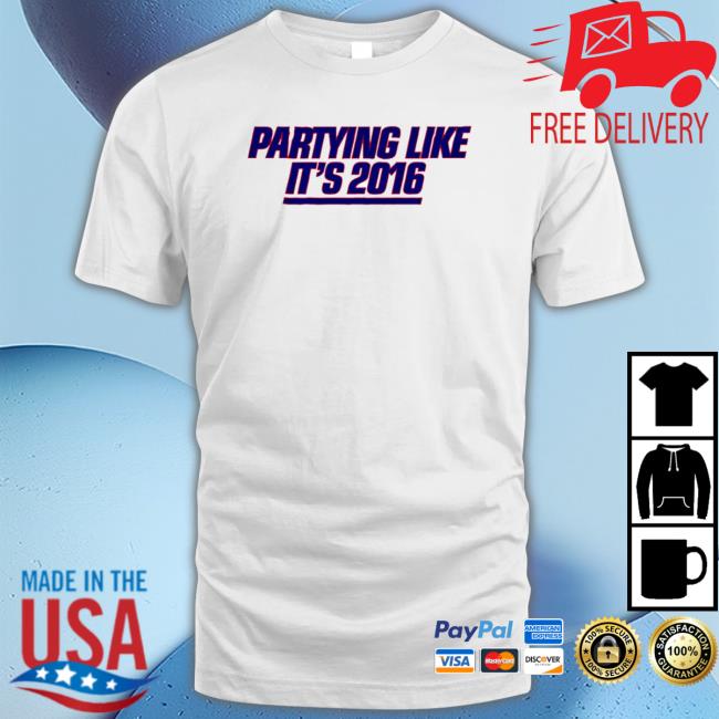 Partying Like It’S 2016 Buffalo Bills Long Sleeve Shirt