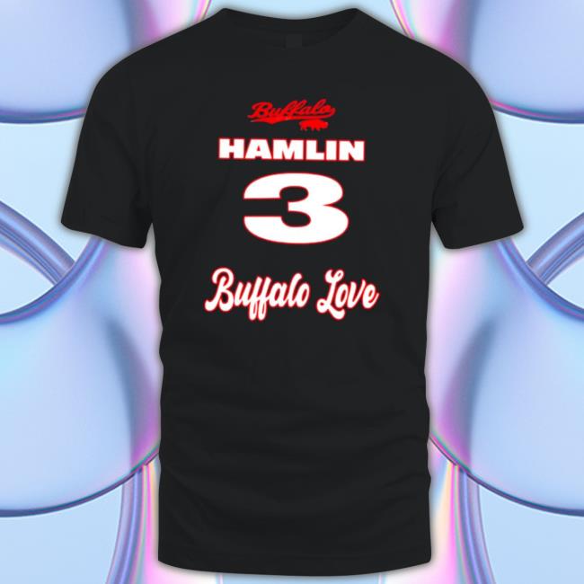 Buffalo Bills Damar Hamlin Buffalo Love Crewneck Sweatshirt