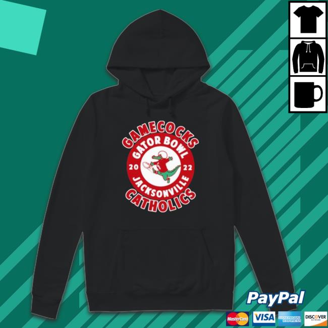 Official Gamecock Gator Bowl 2022 Jacksonville Catholics Sweatshirts