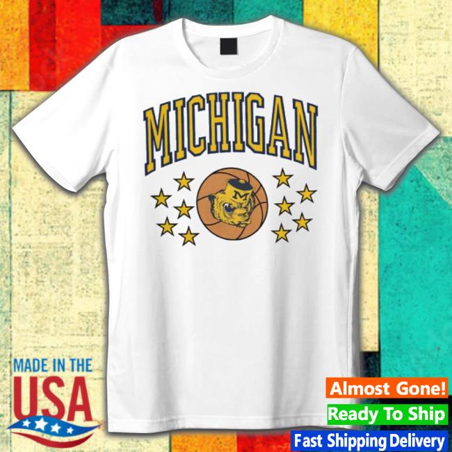 Michigan Wolverines Basketball Shirt