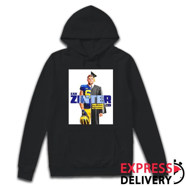 Zak Zinter 2Nd Team Academic All-American Sweatshirts