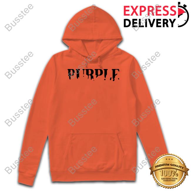 Yourrage Wearing Purple Hoodie