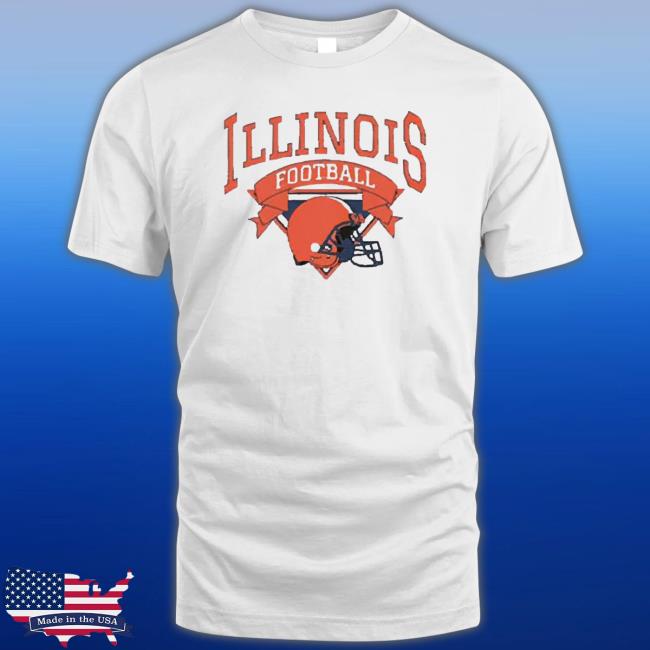 Official Vintage Illinois Football Urbana-Champaign T-Shirt