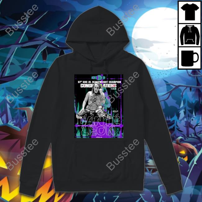 Hc 51St Ghc Jr Heavyweight Champion Cong Relations Dante Leon Hoodie
