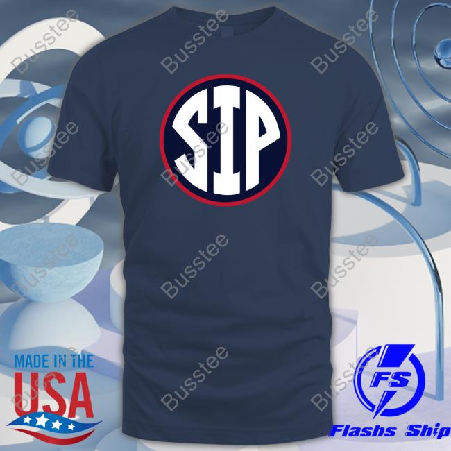 Ole Miss Rebels Sip Circle Logo T Shirt