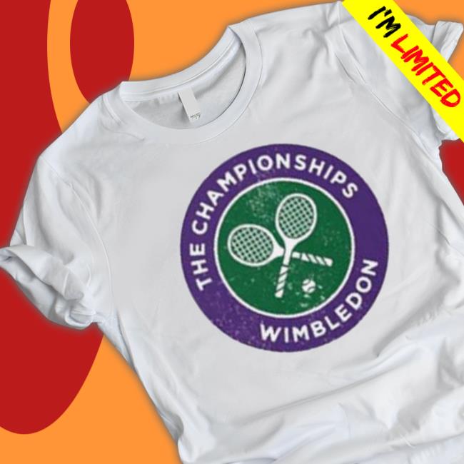 Tennis Championships Logo Print Essential Classic Shirt