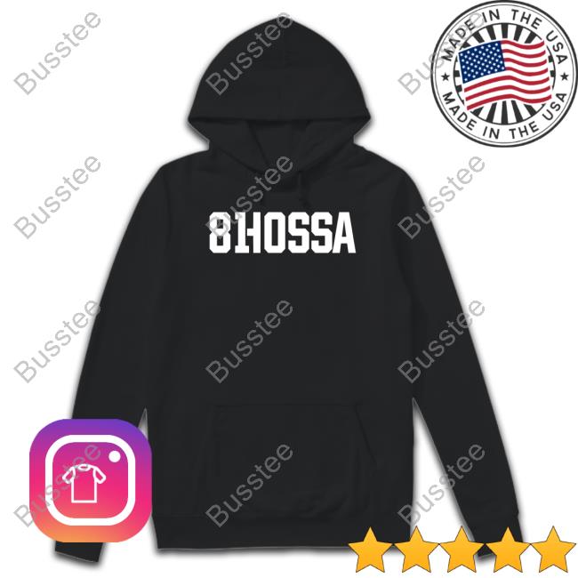 Chicago Blackhawks Marian Hossa Retirement 81Hossa Shirt