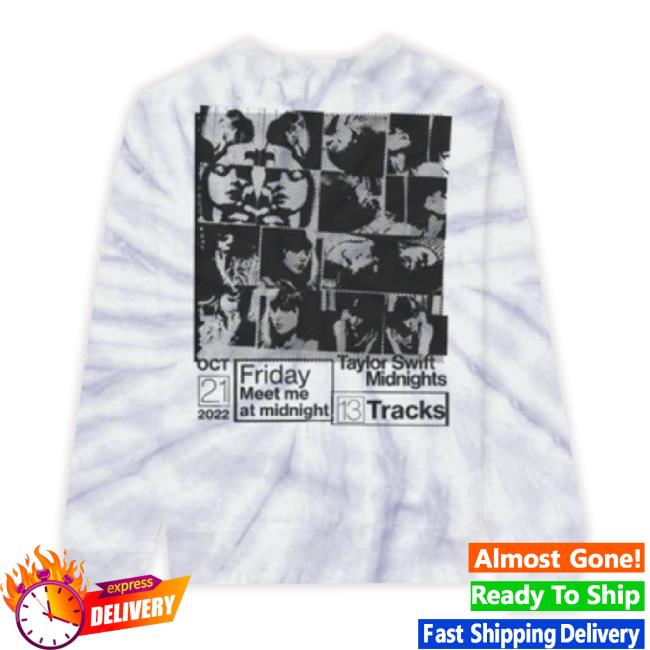 Trending Taylor Swift Midnights Lavender Tie Dye New Shirt Trending Taylor Swift Midnights Lavender Tie Dye Sweater