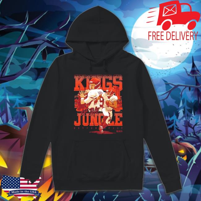 Joe Burrow And Ja’Marr Chase Cincinnati Kings Of The Jungle Sweatshirts Joe Burrow And Ja’Marr Chase Cincinnati Kings Of The Jungle Tee