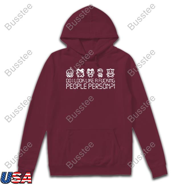 Mamonoworld Do I Look Like A Fucking People Person Hoodied Sweatshirt