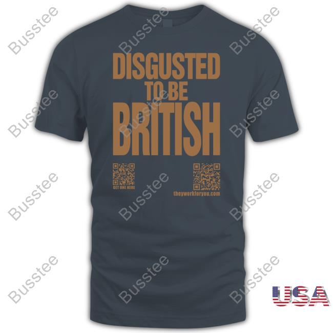 Disgusted To Be British Long Sleeve T Shirt