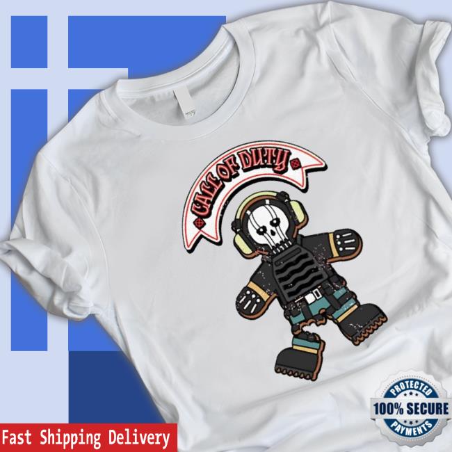 Call Of Duty Red Gingerbread T-Shirt