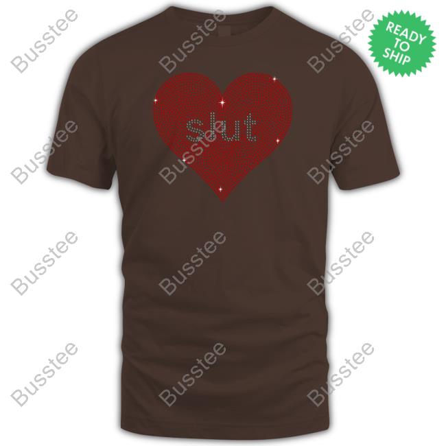 Sabrina Carpenter Store Rhinestone Slut T Shirt