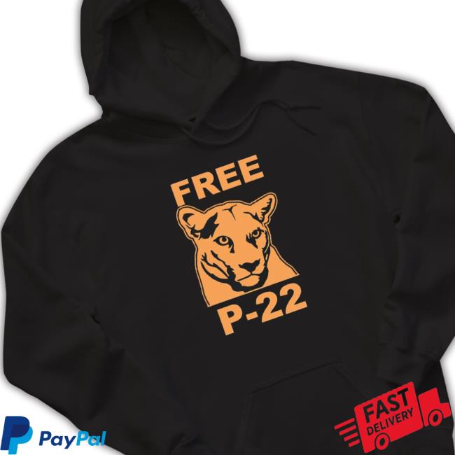 Lion Free P-22 Logo T-Shirt