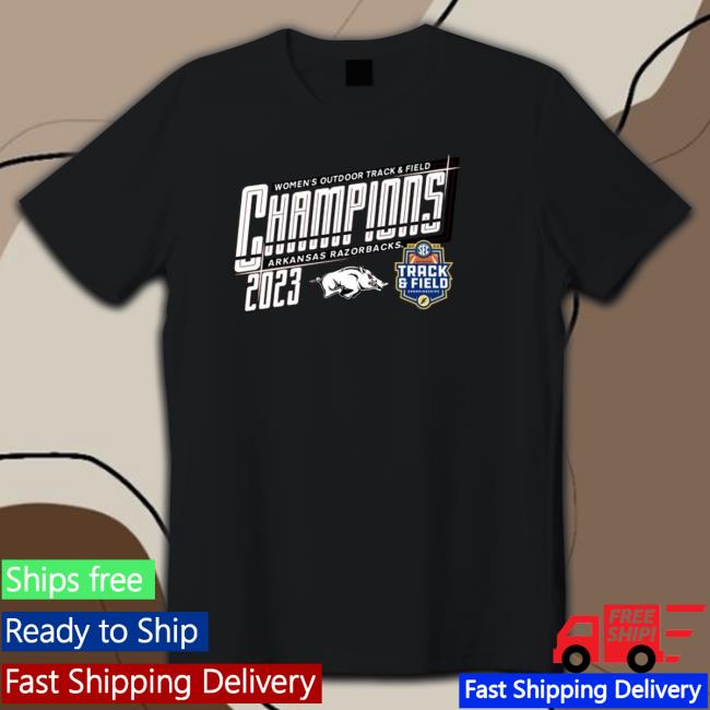 Arkansas Razorbacks Women’S Outdoor Track & Field Champions 2023 Shirt