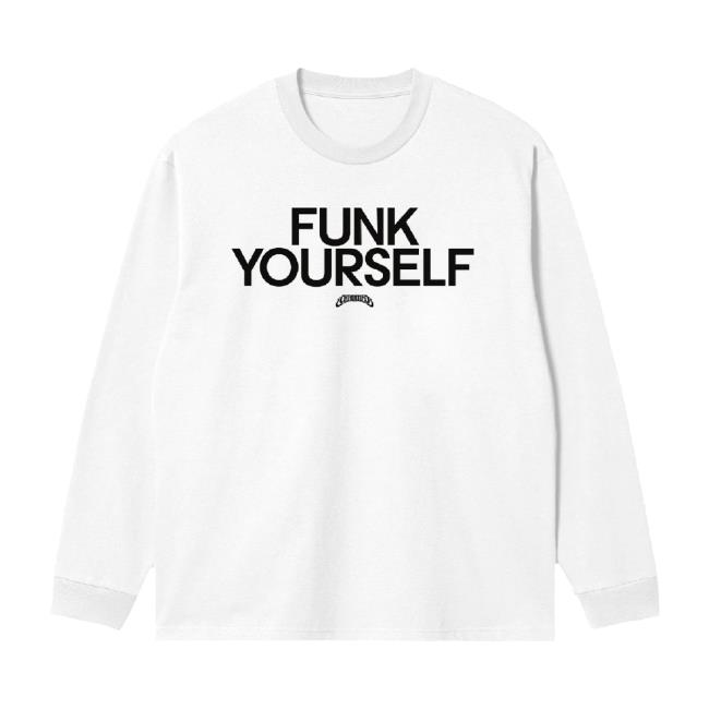 Original Chromeo Store Merch Funk Yourself Tee (White) Chromeo Shop