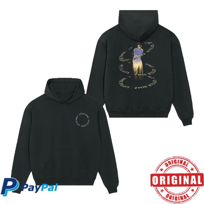 Original Little Simz Merch Store Little Simz Running Rings Shirt (Black) Littlesimz Shop