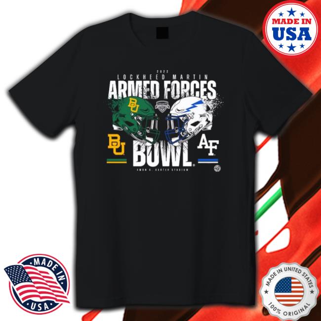 Air Force Falcons Vs Baylor Bears 2022 Lockheed Martin Armed Forces Bowl Crewneck Sweatshirt