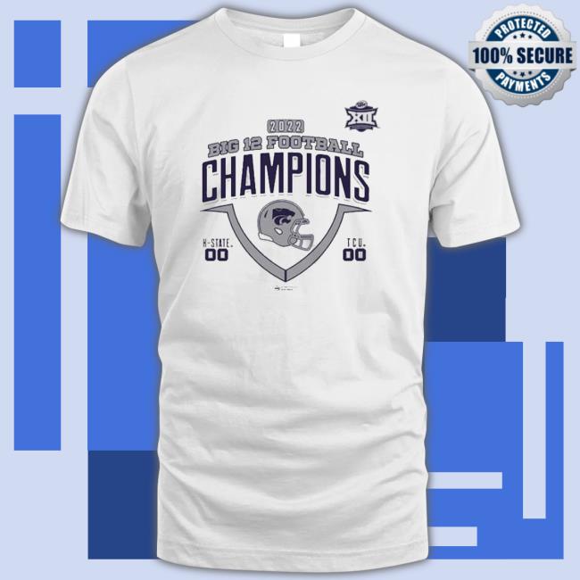 K-State Wildcats 2022 Big 12 Football Champions Hooded Sweatshirt
