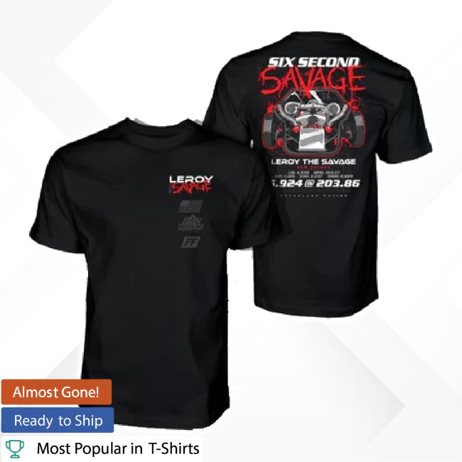 Trending Cleetus Mcfarland Merch Store Cleetus Mcfarland Leroy 6 Second Tee Cleetusmcfarland Shop