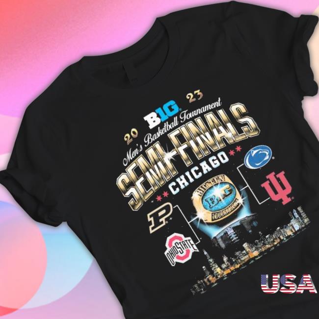 2023 Ncaa Big Ten Men’S Basketball Tournament Semifinals shirt