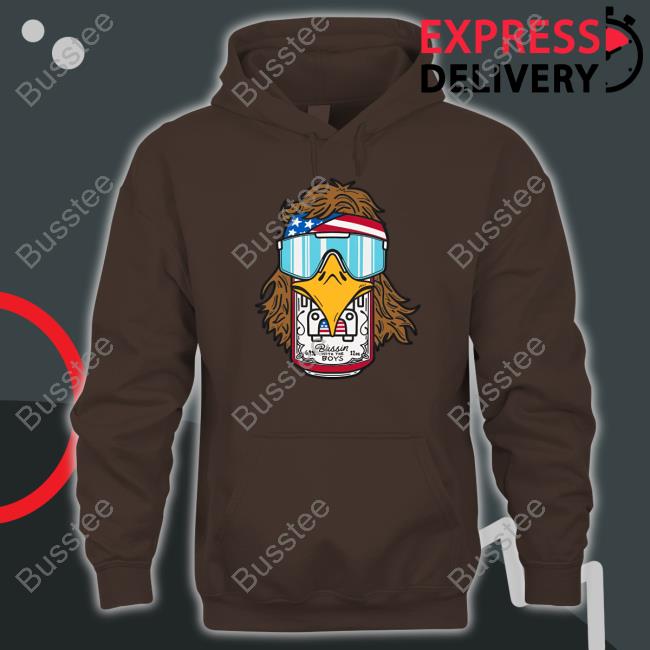 Bussin' With The Boys Eagle Beer Shirt