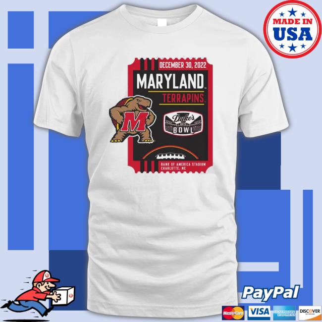 Maryland Terrapins 2022 Duke’S Mayo Bowl T-Shirt