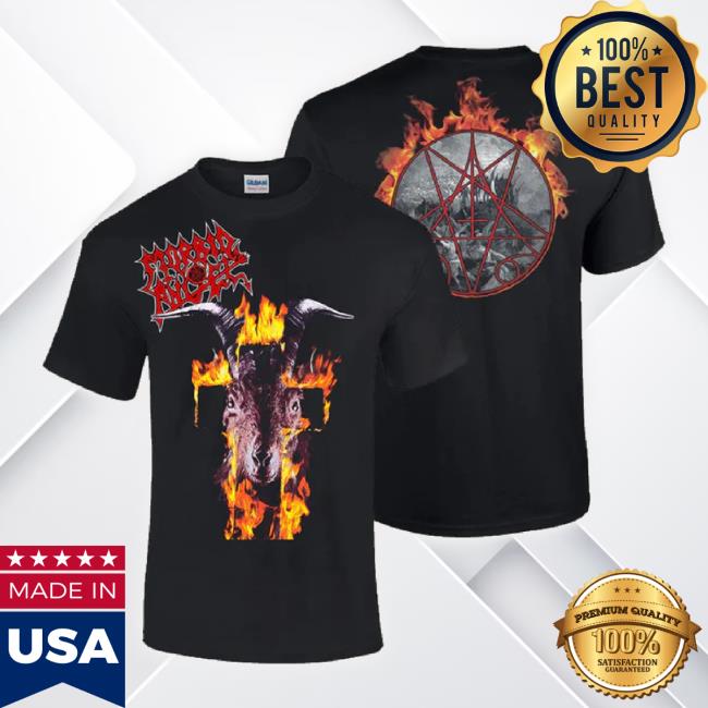 Official Jsrdirect Merch Morbid Angel Flaming Goat TankTop Jsrdirect Shop