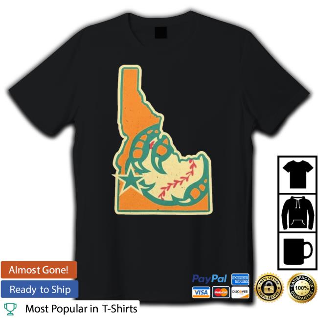 Milb Shop Boise Hawks State Logo shirt Milb Shop Boise Hawks State Logo shirt