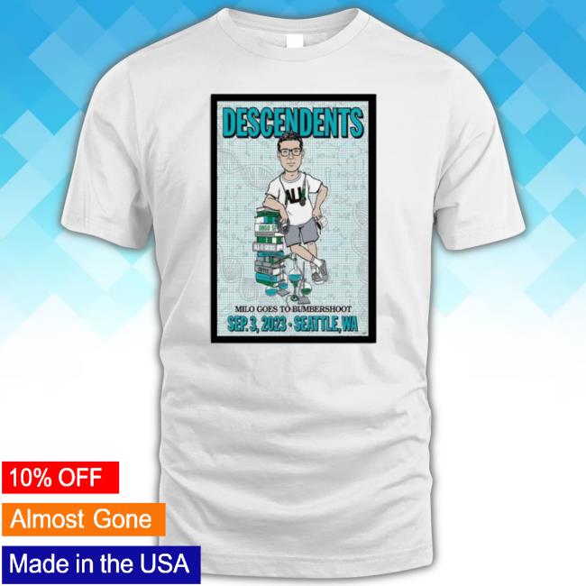 Descendents Milo Goes To Bumbershoot September 3, 2023 Seattle, Wa Poster Sweatshirt