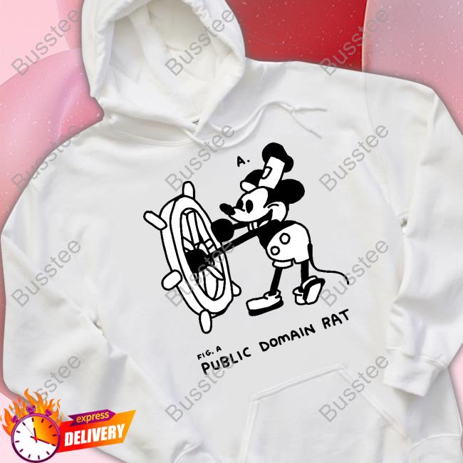 Zoebreadtok Fig A Public Domain Rat Hooded Sweatshirt