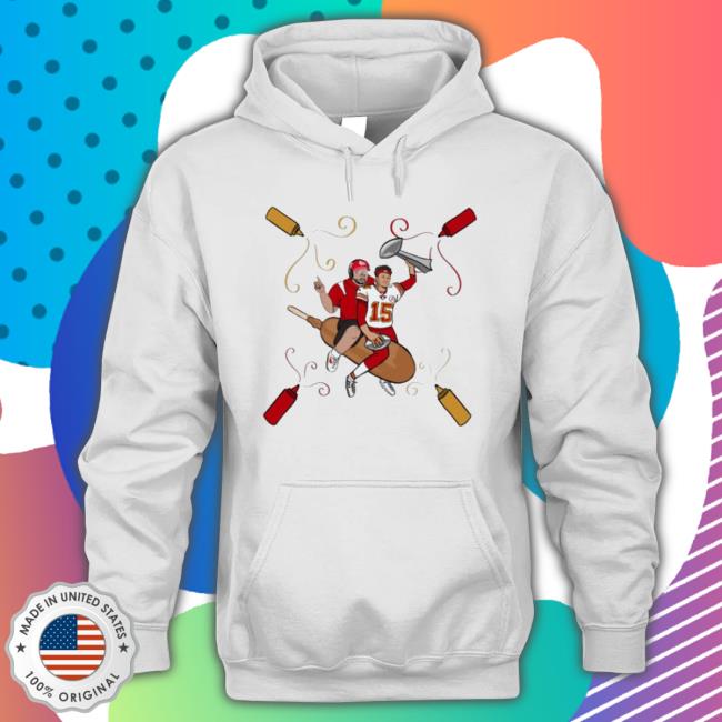 Andy Reid And Patrick Mahomes Art Hooded Sweatshirt